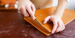 OEM leather bag factory in China