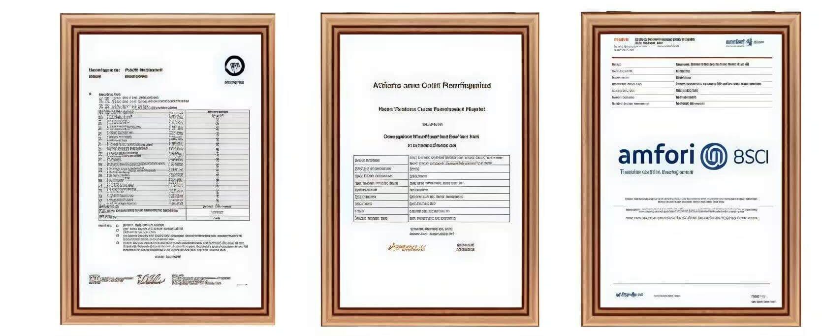 HongBang factory certificate document