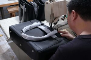 leather bag manufacturer factory workshop