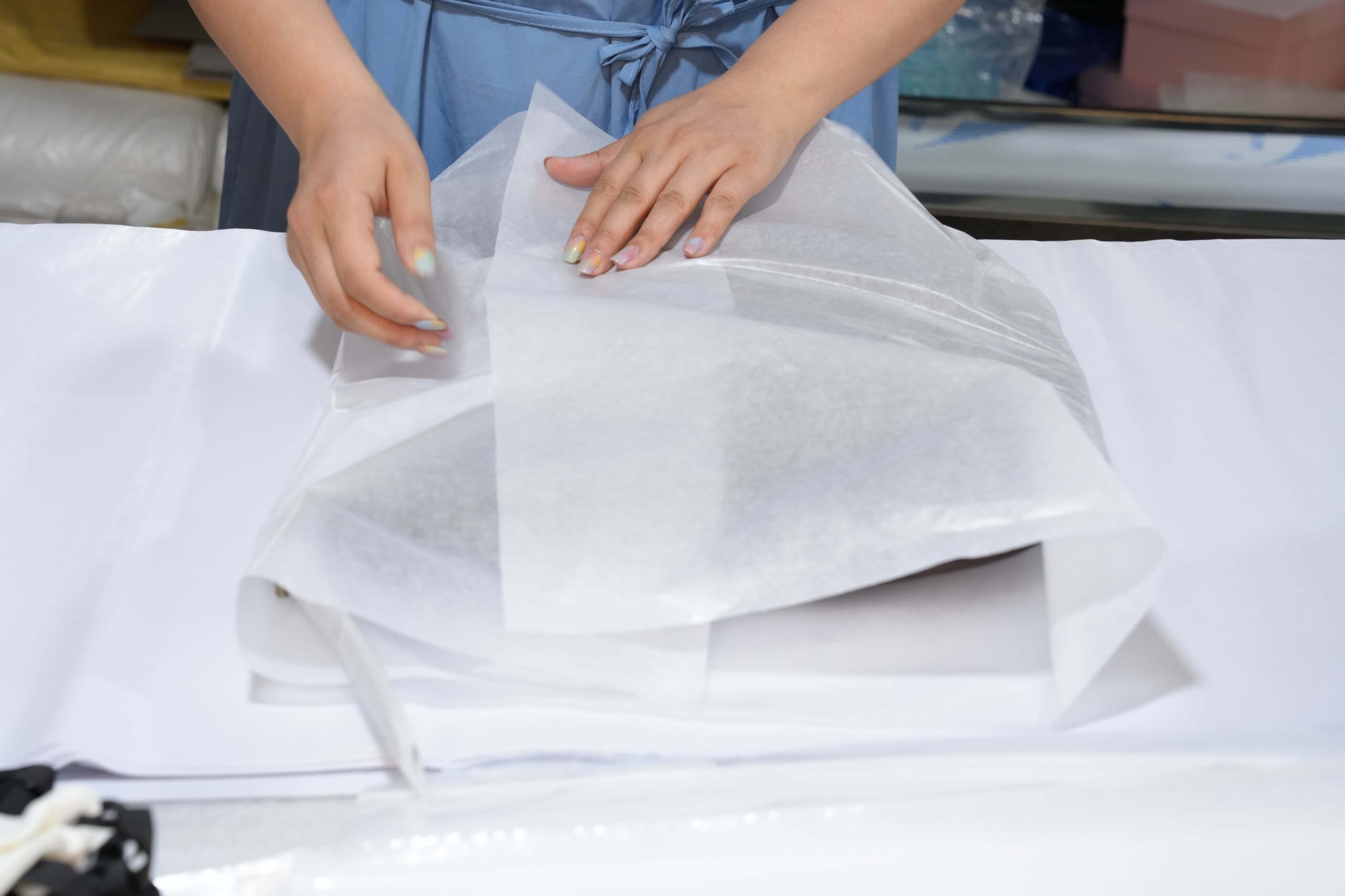 High strength nylon stitching for belts