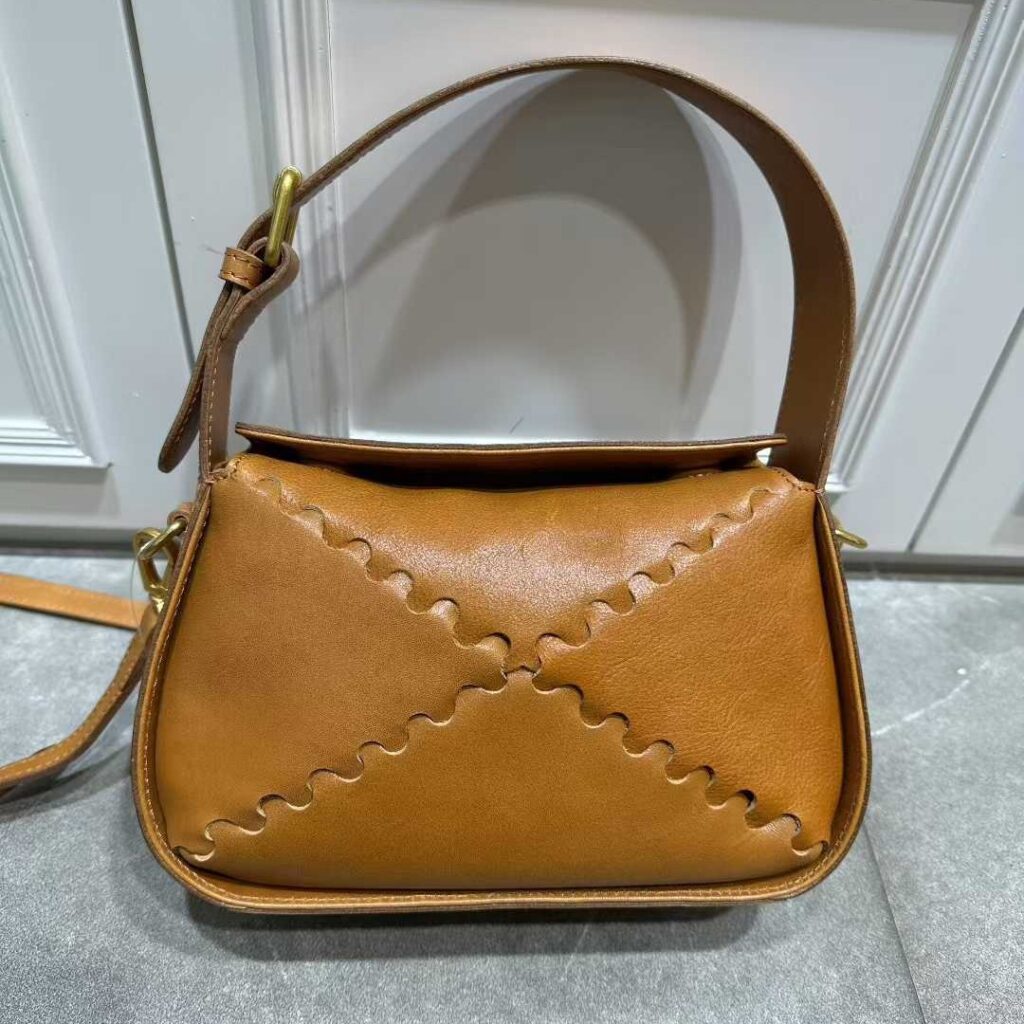 Echt lederen schoudertassen