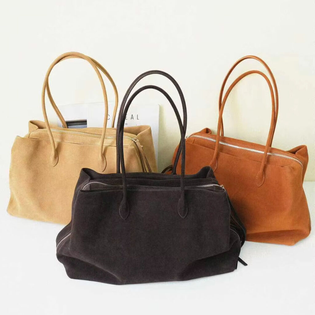 Women's Bag Matte Tote Cowhide Handbag