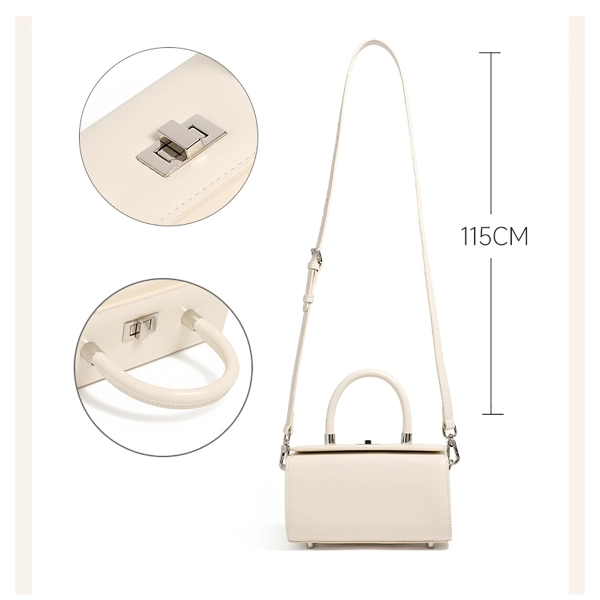 Leather Flap Square Box Bags 6