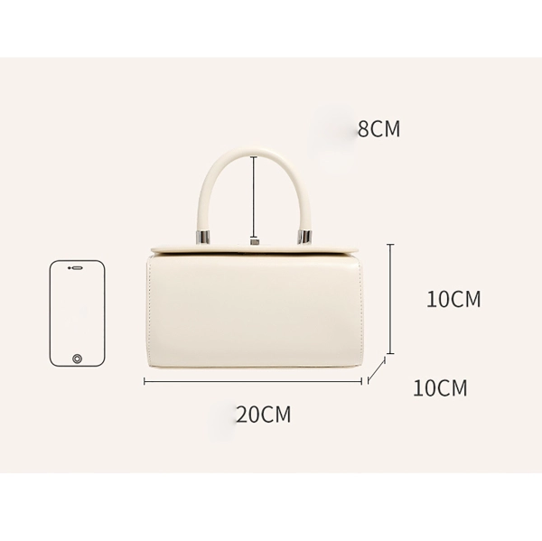 Leather Flap Square Box Bags 7