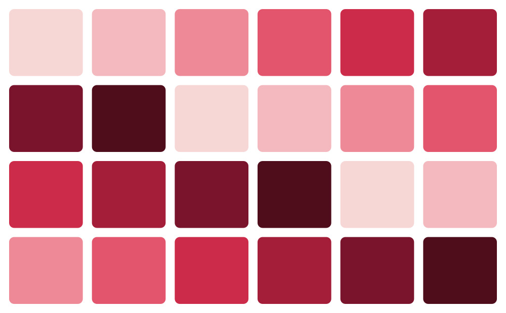 Leather color card
