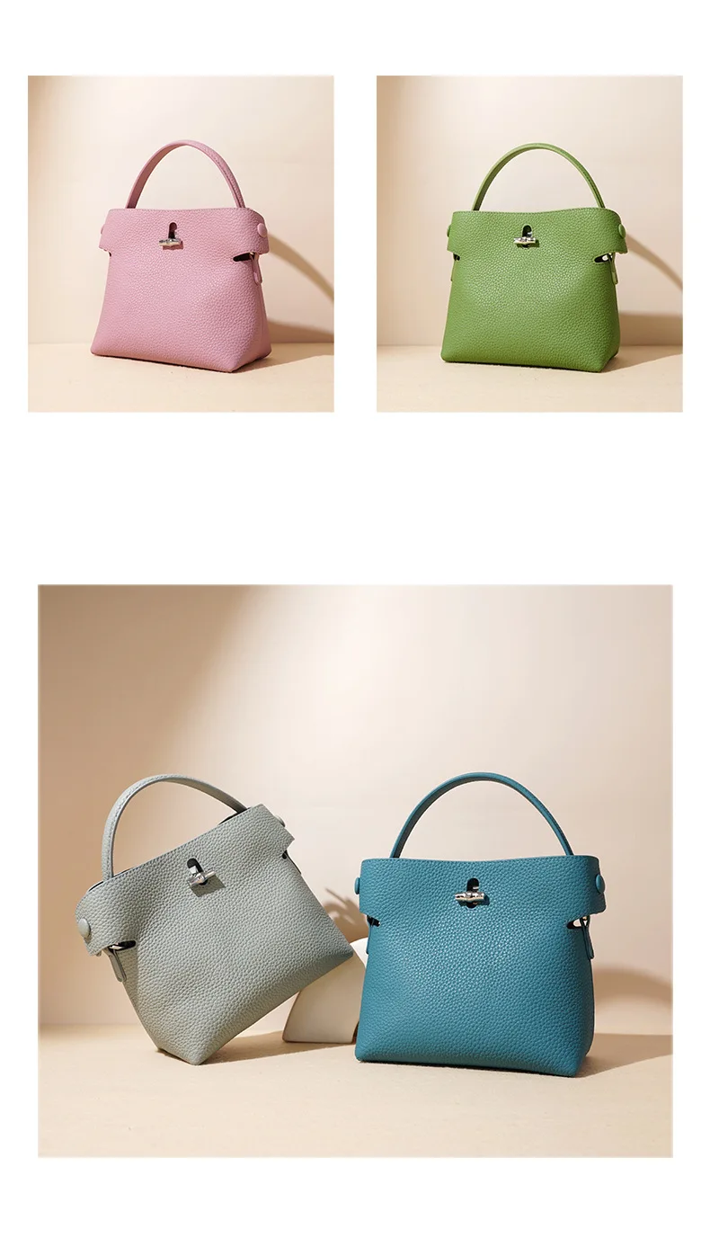 Custom OEM Women’s Luxury Genuine Leather Handbags 6 详情 07