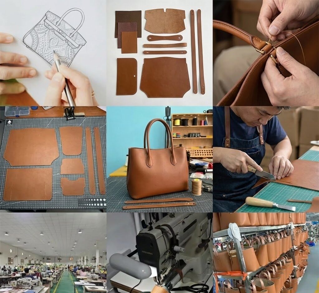 Custom bag manufacturing process