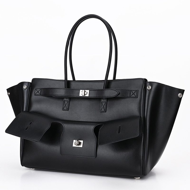 Factory Direct Cowhide Multi-Pocket Tote Bag Manufacturer image 2 cowhide multi-pocket tote bag manufacturer - Factory Direct Cowhide Multi-Pocket Tote Bag Manufacturer image 2