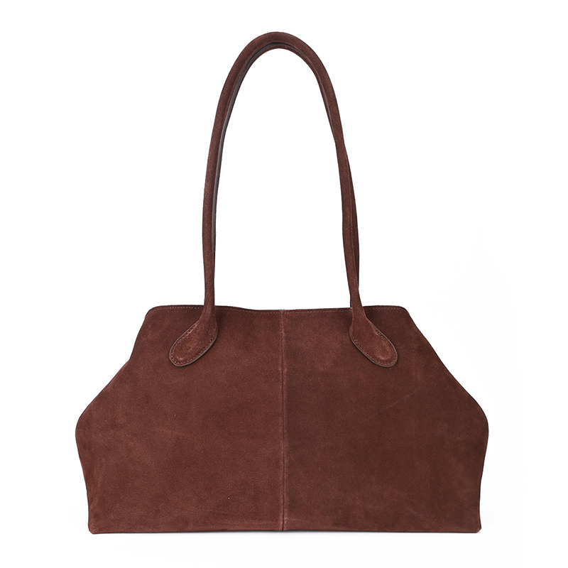 Custom High End Genuine Leather Large Capacity Tote Bag image 3 custom genuine leather tote bag - Custom High End Genuine Leather Large Capacity Tote Bag image 3