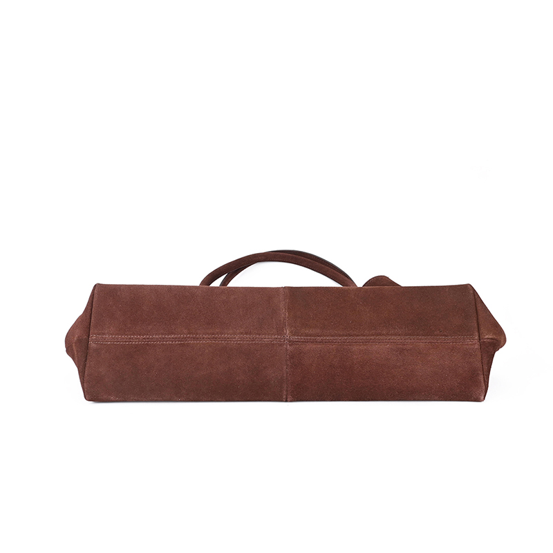 Custom High End Genuine Leather Large Capacity Tote Bag image 6 custom genuine leather tote bag - Custom High End Genuine Leather Large Capacity Tote Bag image 6