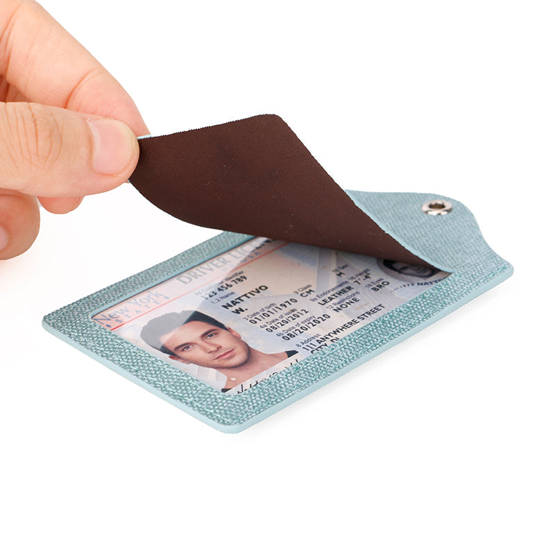 Denim PU Luggage Tag Manufacturer for Private Label image 5 denim PU luggage tag manufacturer OEM ODM product image 5