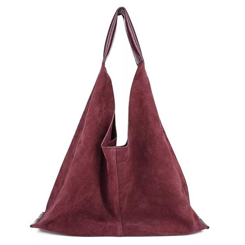 fabricant de sacs à main fourre-tout en peau de vache givrée - Sac fourre-tout en cuir de vache givré image 1