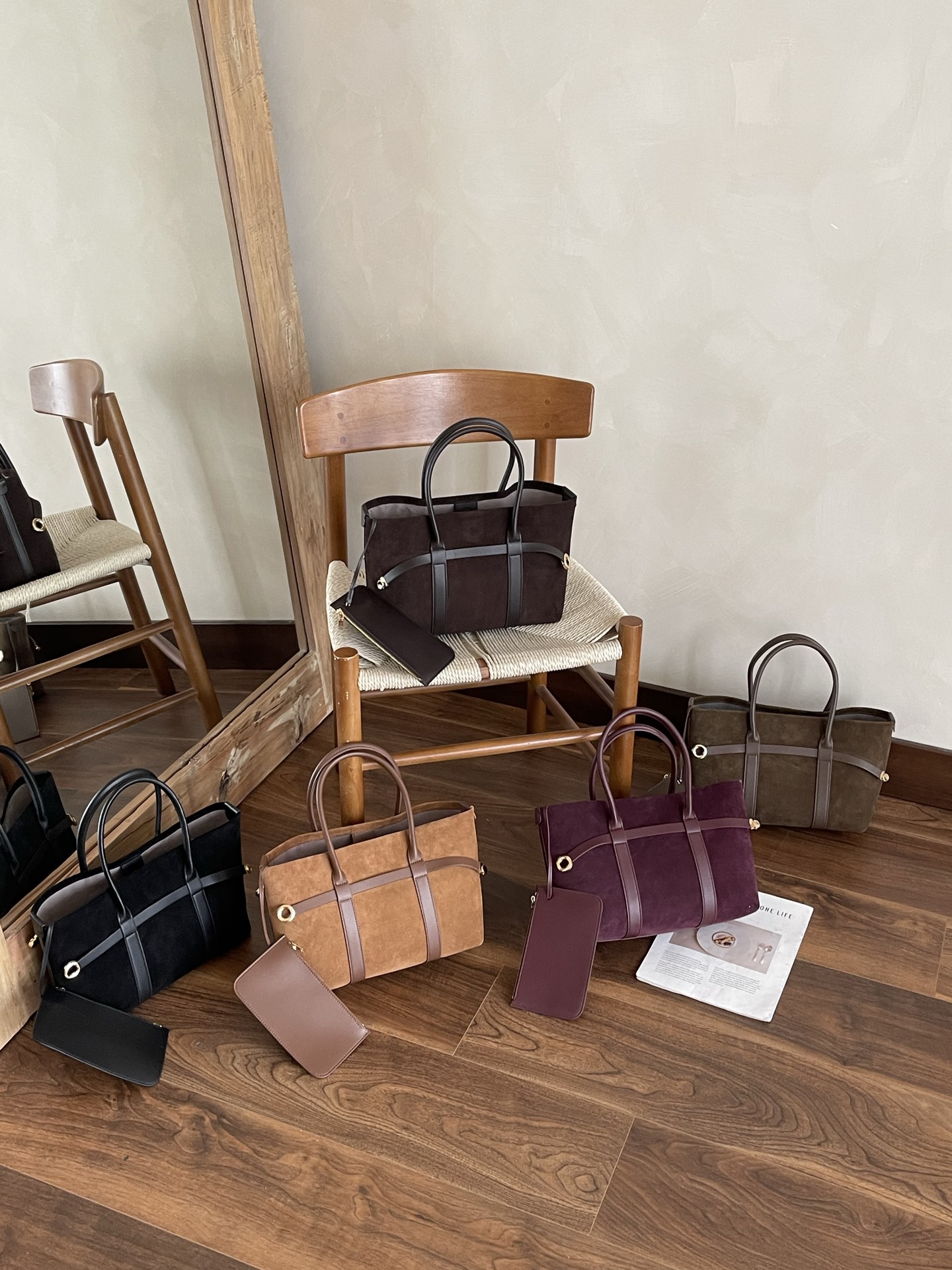 Luxury Suede Casual Shopping Tote Bag Manufacturer image 6 suede shopping tote bag manufacturer OEM ODM product image 6