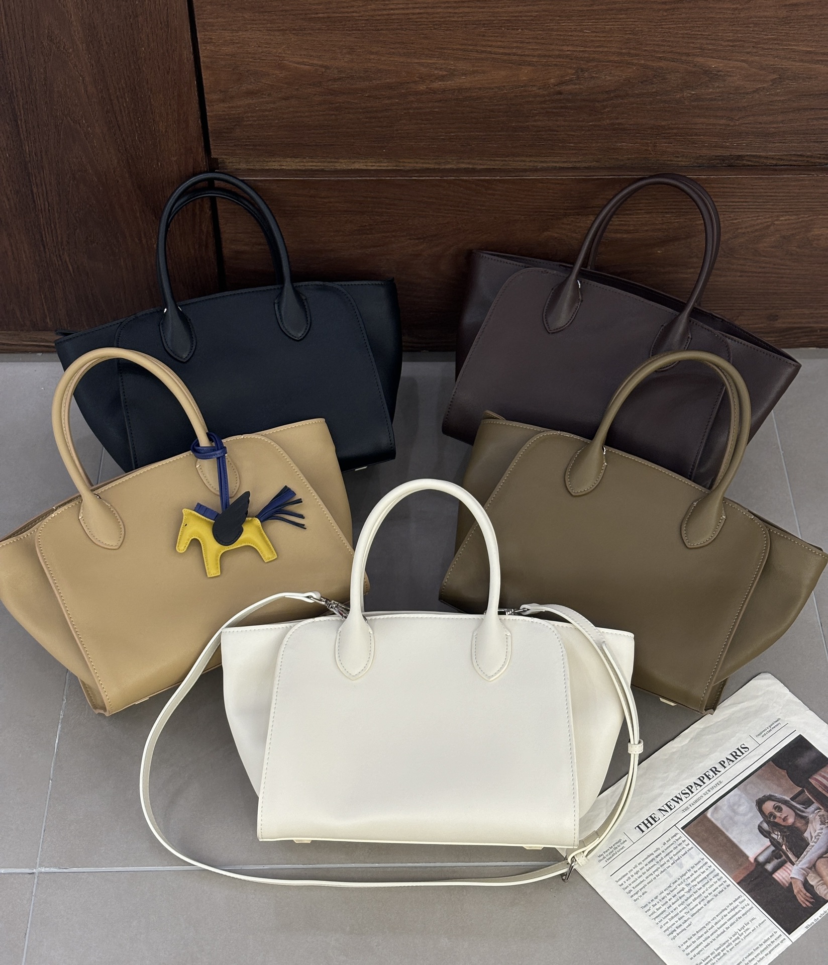 女性のためのミニマリスト本革トートバッグ卸売イメージ品イメージge 6 minimalist leather tote bag wholesale OEM ODM product image 6