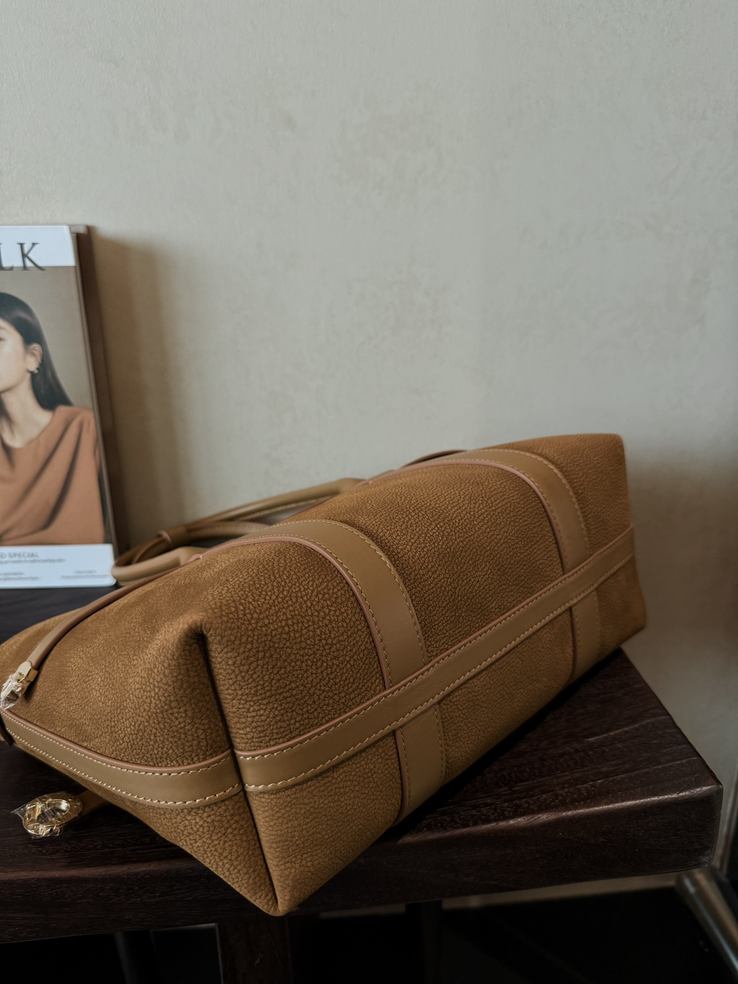 High Quality Suede Tote Bag with Inner Pocket Wholesale image 2 suede tote bag with inner pocket wholesale - High Quality Suede Tote Bag with Inner Pocket Wholesale image 2