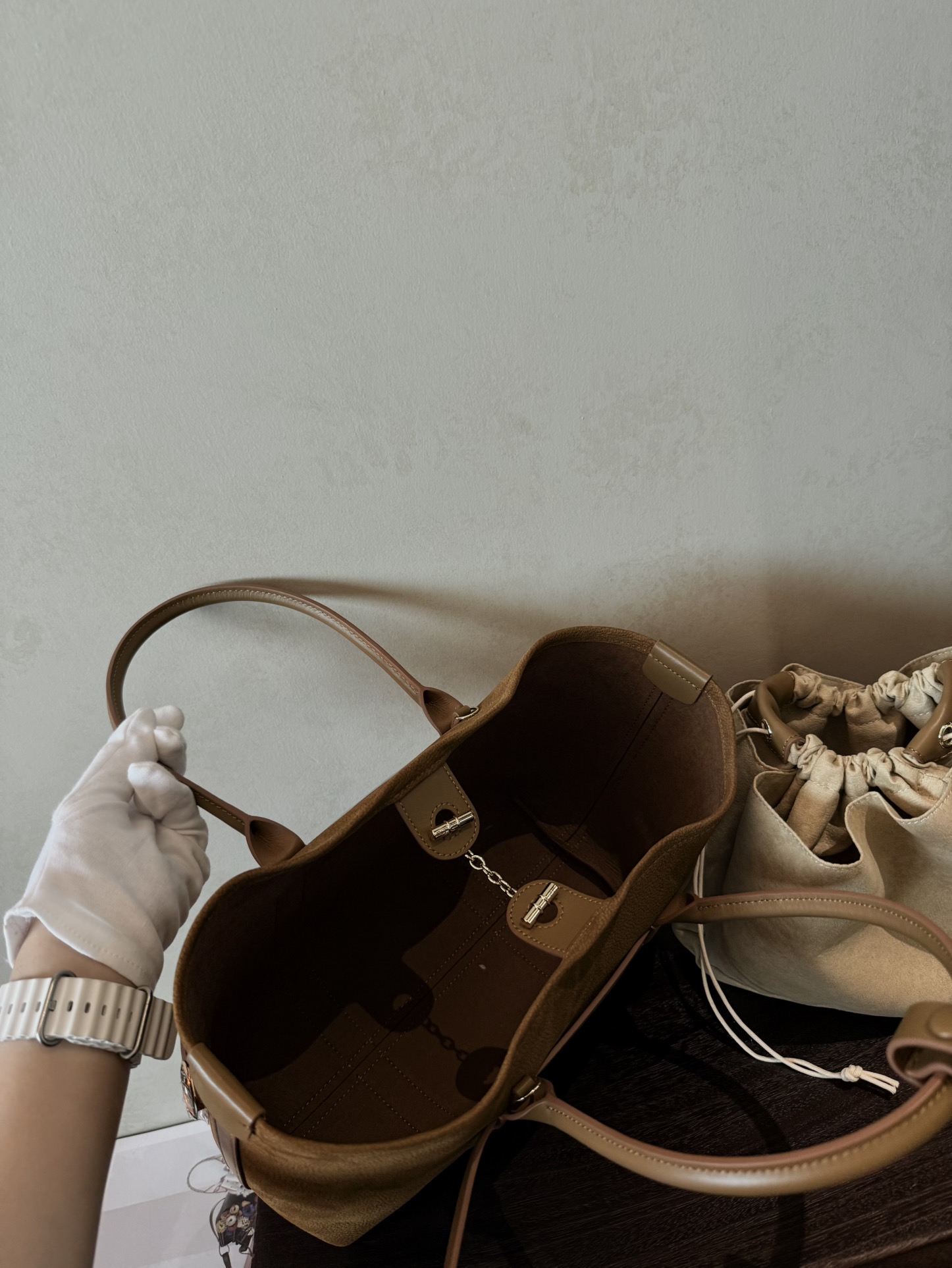 High Quality Suede Tote Bag with Inner Pocket Wholesale image 3 suede tote bag with inner pocket wholesale - High Quality Suede Tote Bag with Inner Pocket Wholesale image 3
