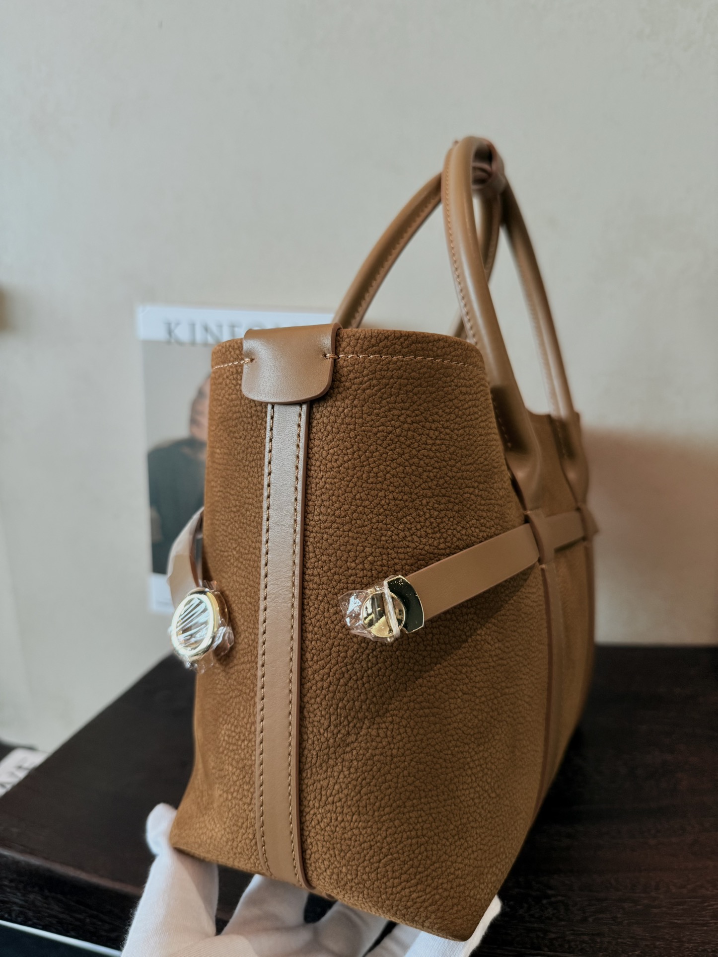 High Quality Suede Tote Bag with Inner Pocket Wholesale image 4 suede tote bag with inner pocket wholesale - High Quality Suede Tote Bag with Inner Pocket Wholesale image 4