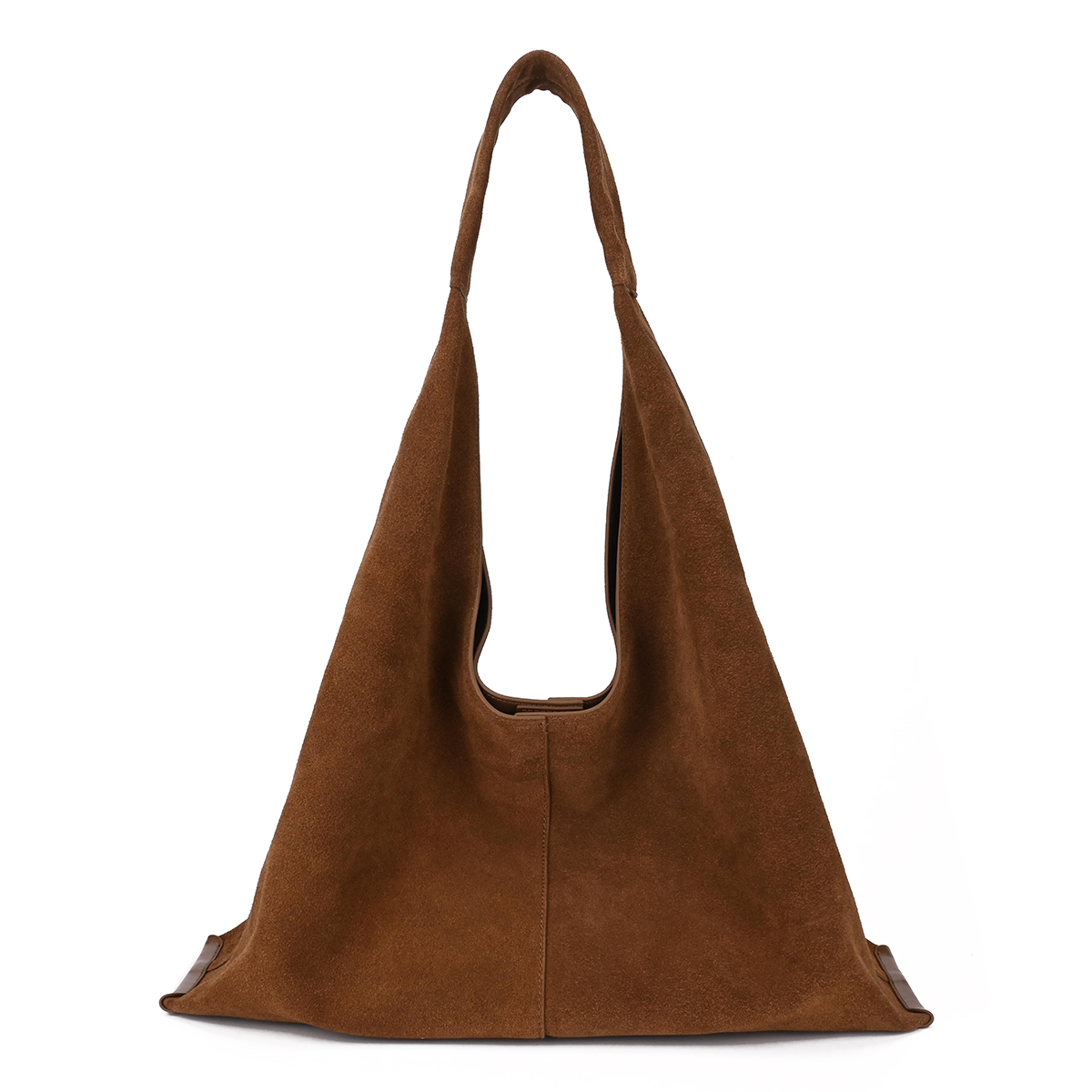 Luxury Suede Tote Bag OEM Women's Shoulder Handbag image 2 suede tote bag manufacturer - Luxury Suede Tote Bag OEM Women's Shoulder Handbag image 2