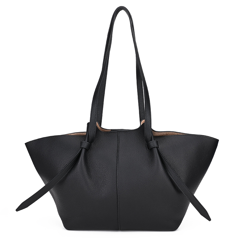 vintage leather tote bag wholesale - Luxury Vintage Leather Women's Tote Bag Manufacturer image 1