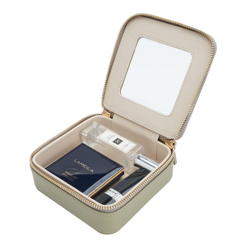 Premium leather makeup pouch product image