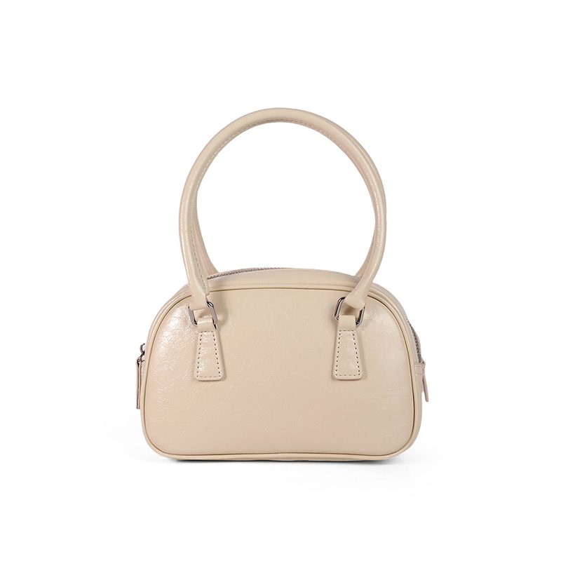 cowhide boston crossbody bag manufacturer OEM ODM product image 1