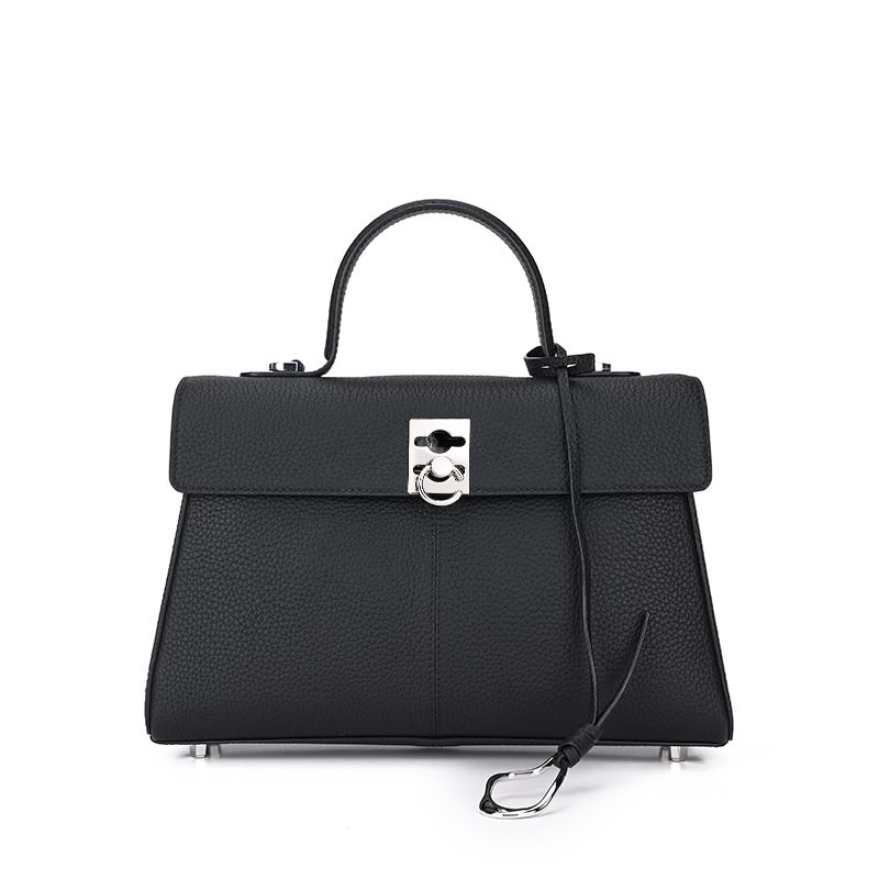 custom leather satchel crossbody bag OEM ODM product image 1