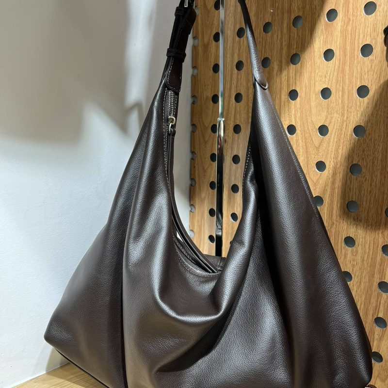 custom logo leather shoulder tote bag OEM ODM product image 1