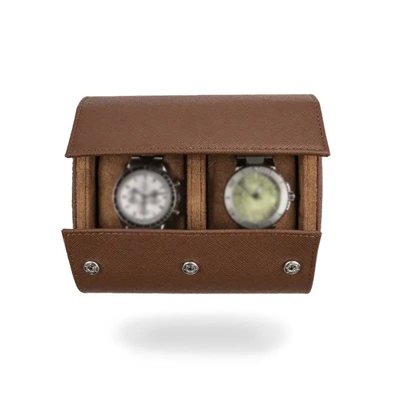 leather watch storage case manufacturer OEM ODM product image 1