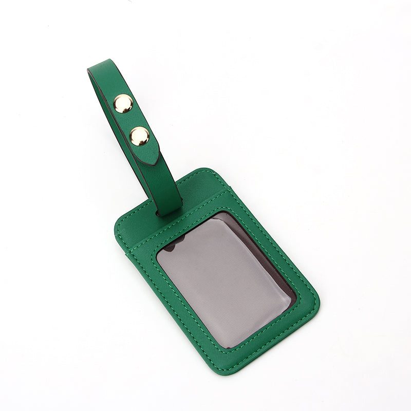 PU suitcase luggage tag wholesale OEM ODM product image 1