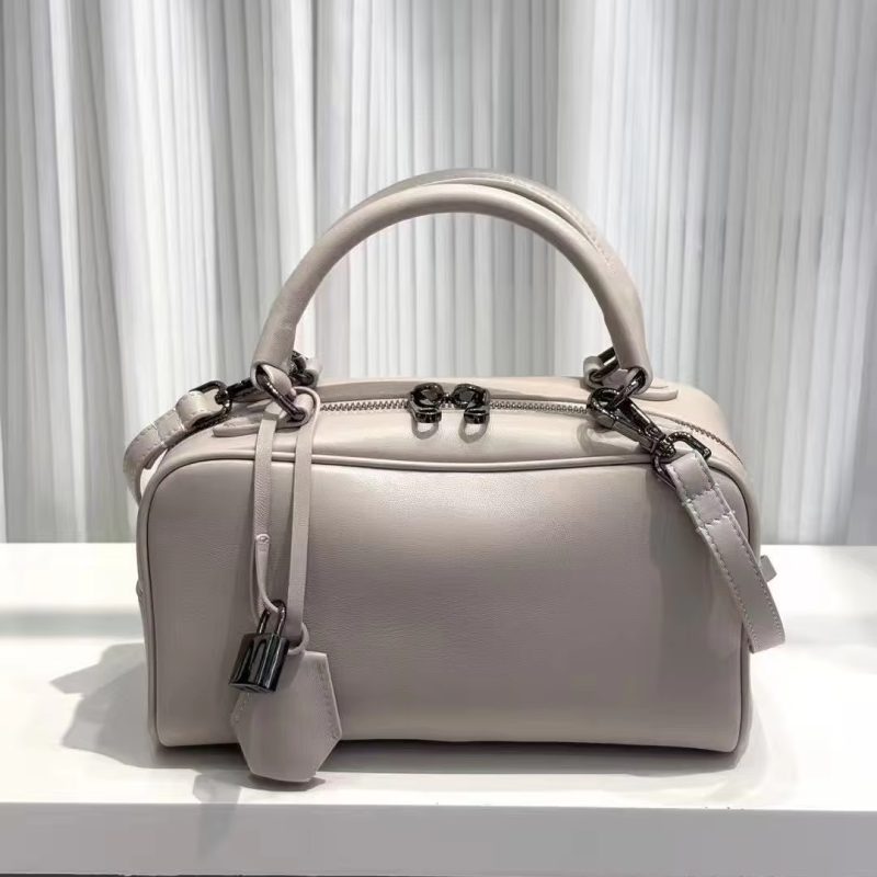 Box Leather Handbag
