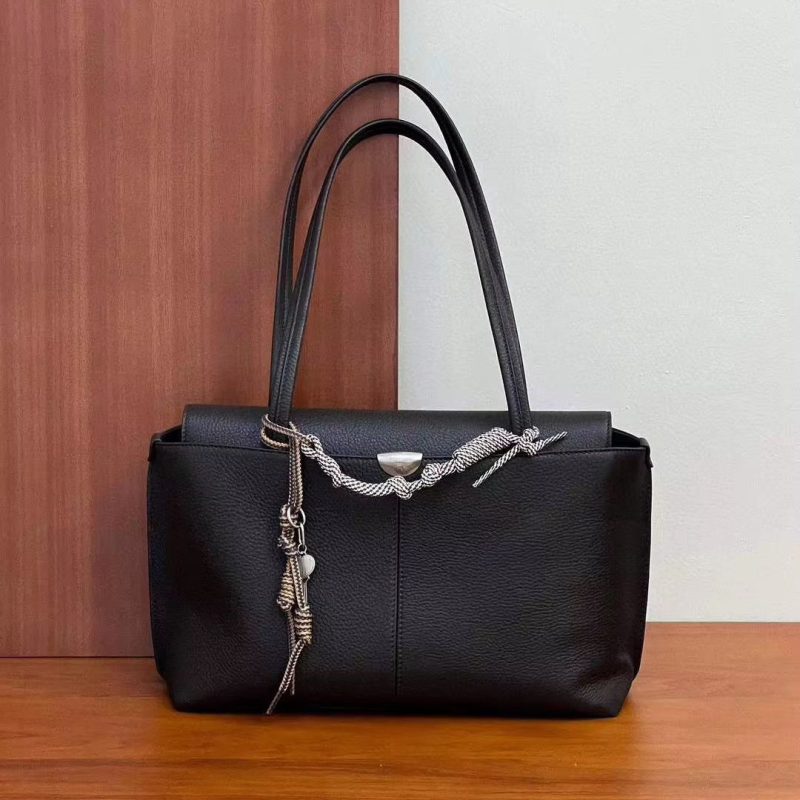 Soft Leather Shoulder Tote Bag Crossbody Single-shoulder Bag Custom logo