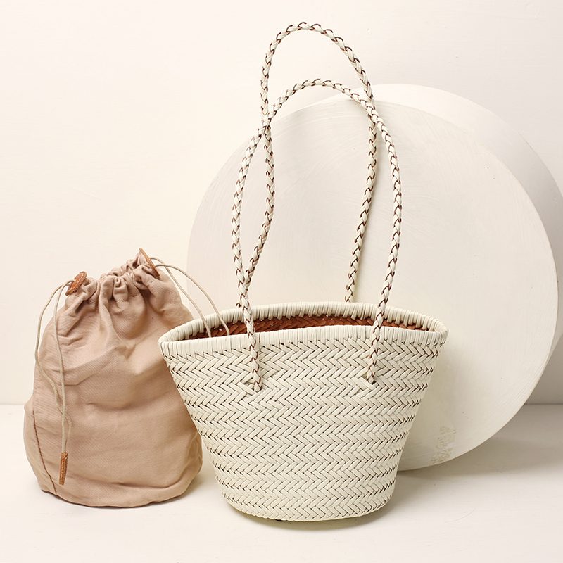 Leather Handcrafted Shoulder Bucket Bags