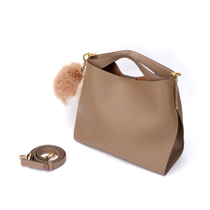 Custom Brand Leather Women's Bag Carry-on Cowhide Shoulder Bag